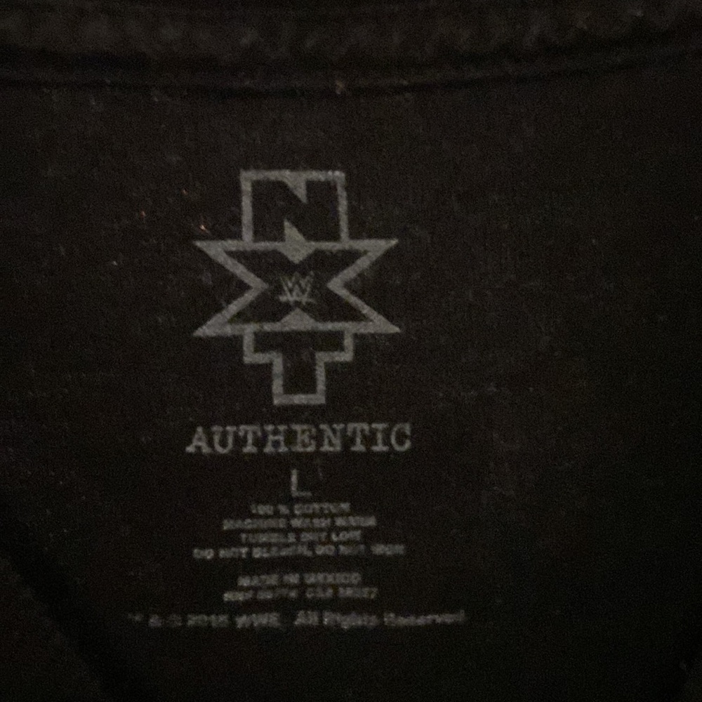 WWE NXT Balor Club Worldwide Authentic T-Shirt Adult Size Large 🔥 - Picture 4 of 6